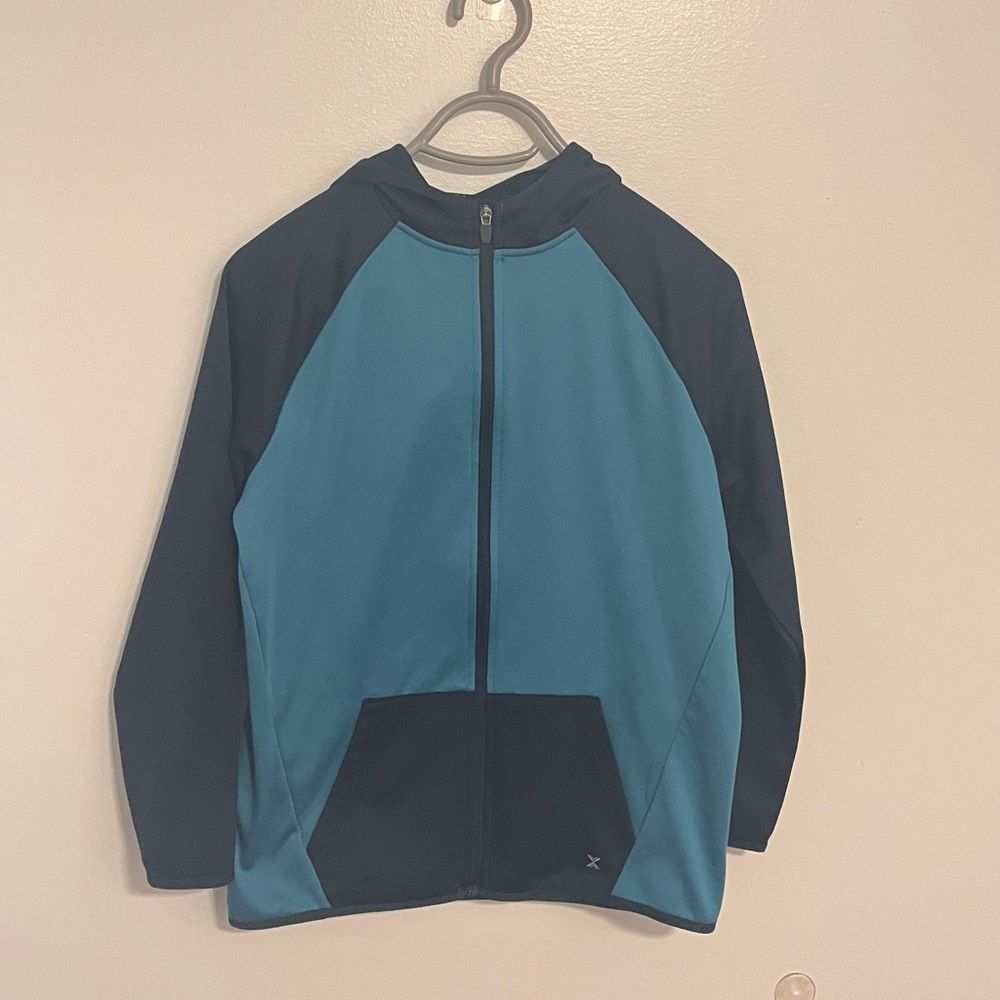 Xersion Boys Full Zip Fleece Hoodie Sz L (14-16)